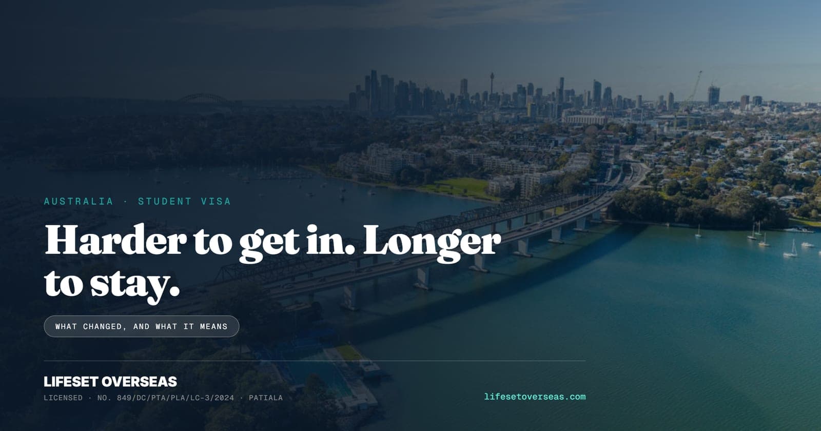 Australia's New Student Visa Rules 2026: Harder to Enter, Longer to Stay