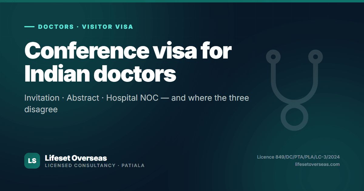 Conference Visa for Indian Doctors: What the Invitation, Abstract and Leave Letter Must Say