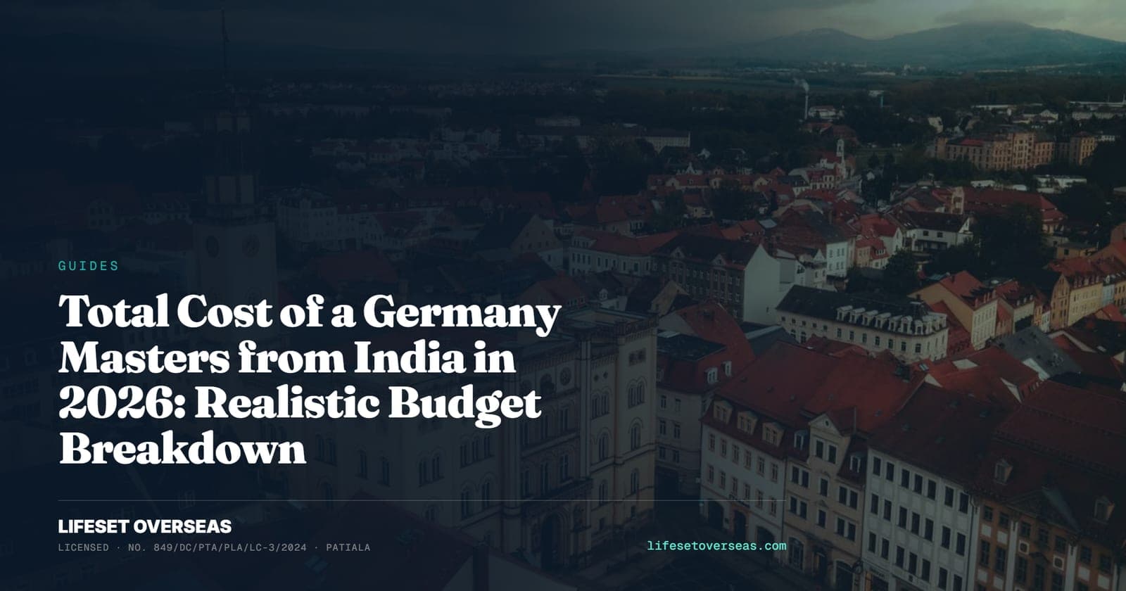 Total Cost of a Germany Masters from India in 2026: Realistic Budget Breakdown