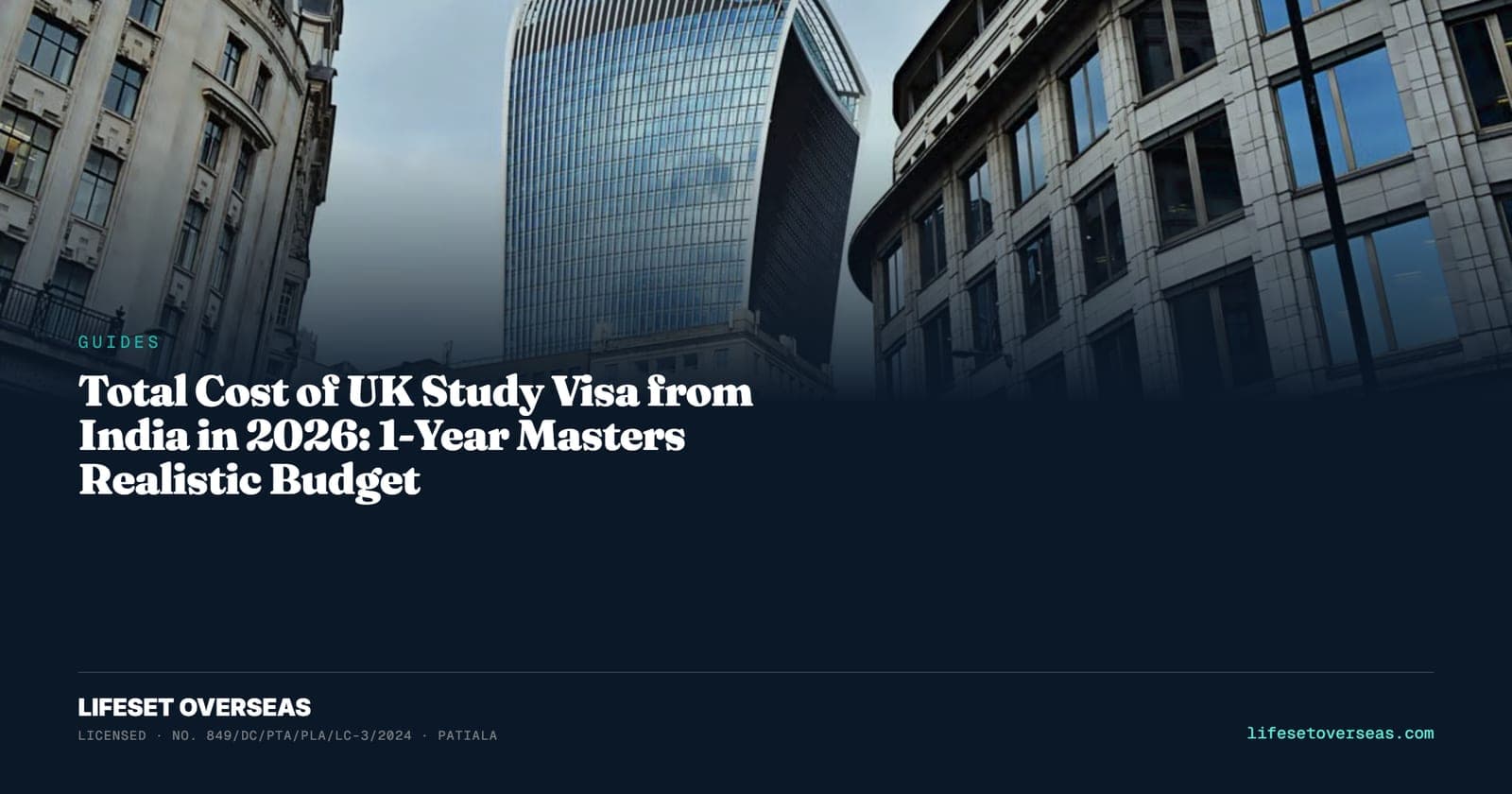 Total Cost of UK Study Visa from India in 2026: 1-Year Masters Realistic Budget