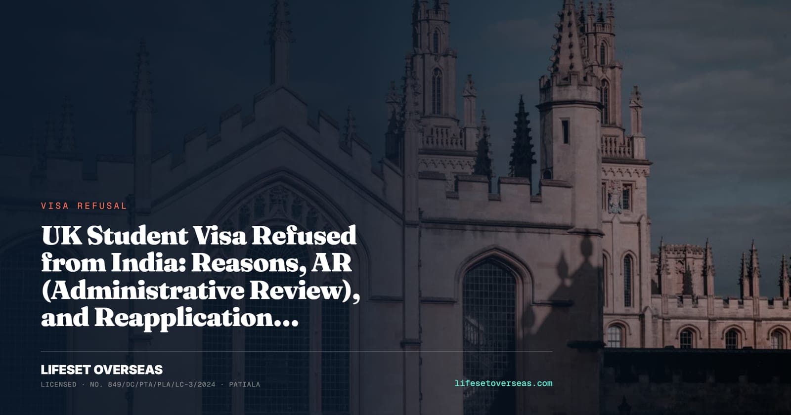 UK Student Visa Refused from India: Reasons, AR (Administrative Review), and Reapplication (2026)
