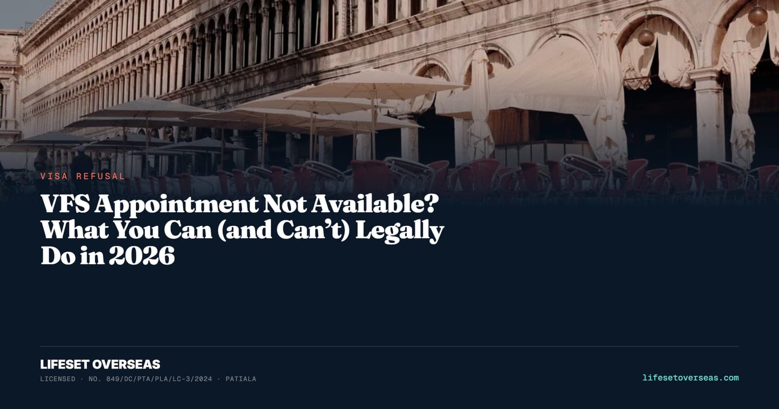 VFS Appointment Not Available? What You Can (and Can’t) Legally Do in 2026