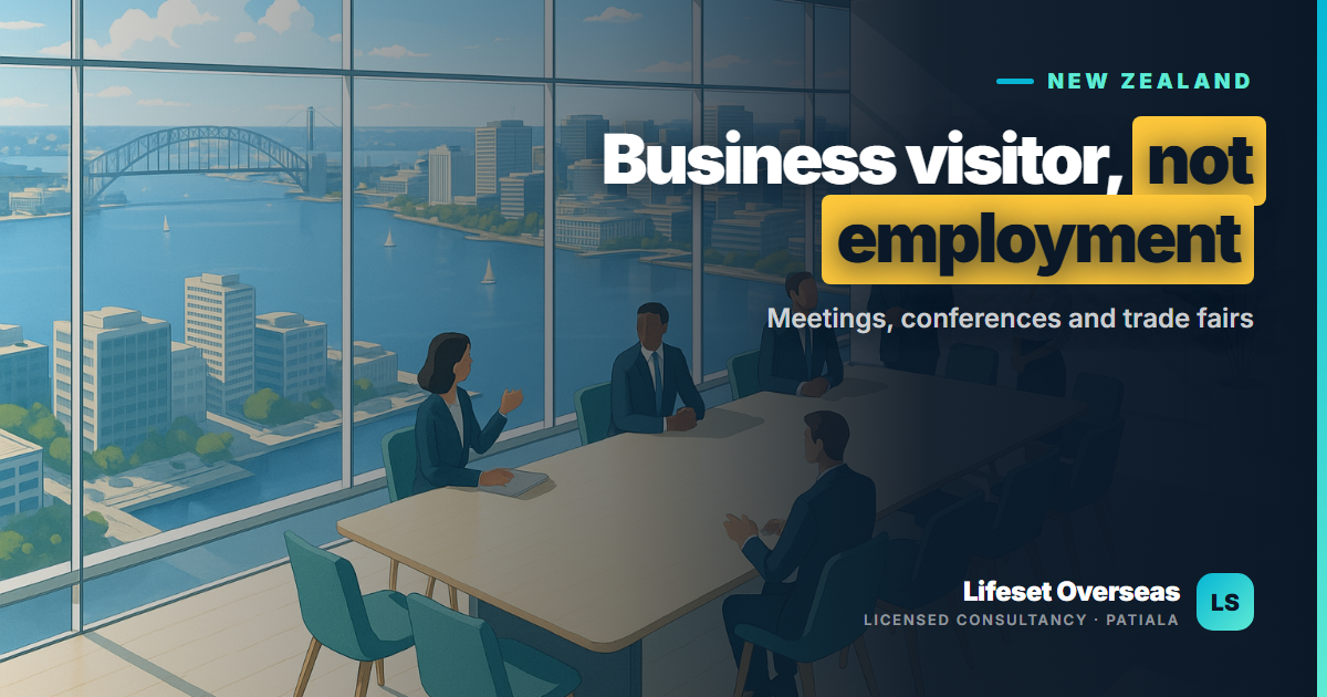 New Zealand Business Visitor Visa from India