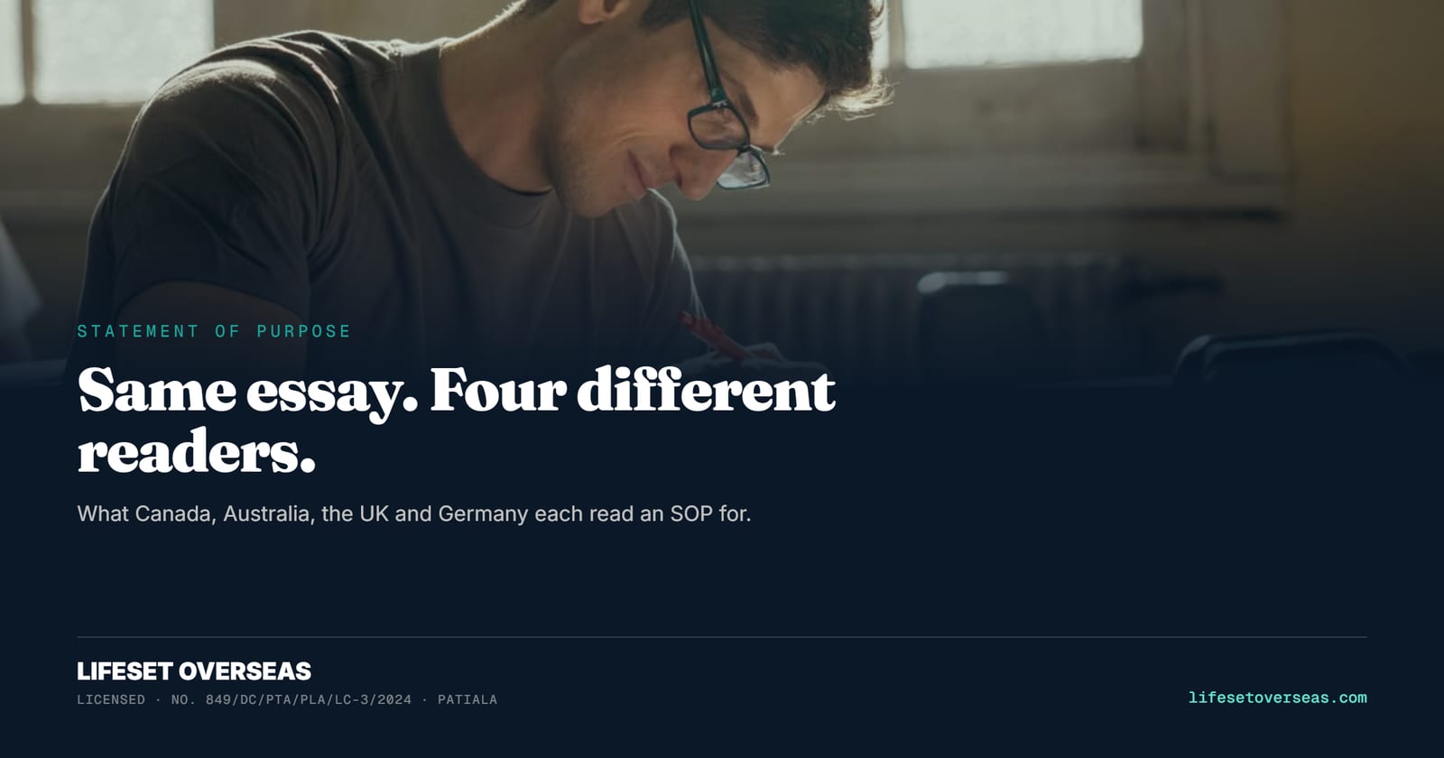 SOP for a Student Visa: What Each Country Actually Wants in 2026