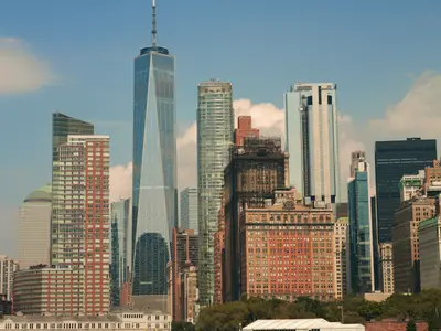Lower Manhattan skyline, New York